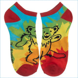 Grateful Dead - Tie Dye Ankle Socks - 5 Pair - Gratefuldeadshop.com