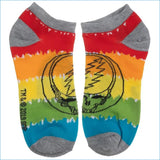 Grateful Dead - Tie Dye Ankle Socks - 5 Pair - Gratefuldeadshop.com