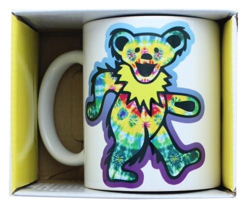 Grateful Dead - Tie Dye Dancing Bear Mug - Drinkware