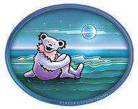 Grateful Dead - Waterside Bear Sticker - Sticker