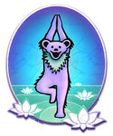 Grateful Dead - Yoga Bear Sticker - Sticker