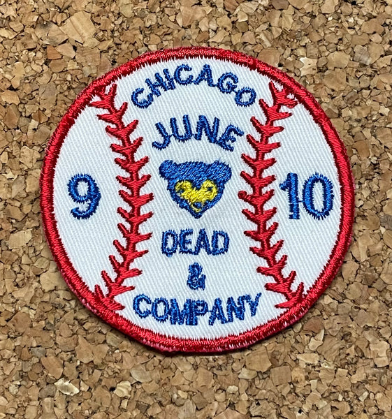 Grateful Dead - 2023 Dead & Company Wrigley Field Embroidered Patch
