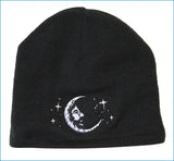Jerry Garcia - Embroidered Moon Fleece Beanie Hat - Gratefuldeadshop.com