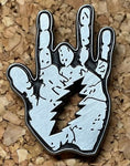 Jerry Garcia - Hand & Bolt Collectible Pin - Buttons & Pins