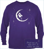 Jerry Garcia - Jerry Moon Long Sleeve T-Shirt - Gratefuldeadshop.com