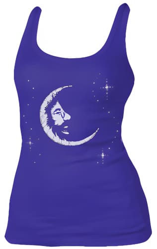 Jerry Garcia - Jerry Moon Ladies Tank Top