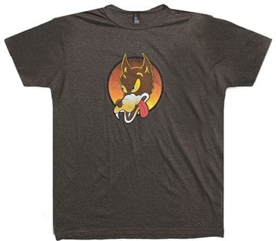 Jerry Garcia - Wolf Guitar Emblem T-Shirt - Large - T-Shirts