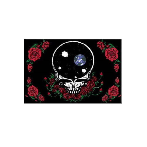 Grateful Dead - Space Your Face Roses Magnet - gratefuldeadshop.com