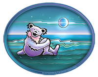 Grateful Dead - Waterside Bear Sticker