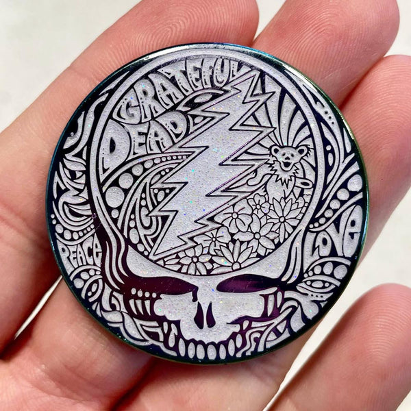 Grateful Dead - Steal Your Face "Polar" Pin by Danny Steinman