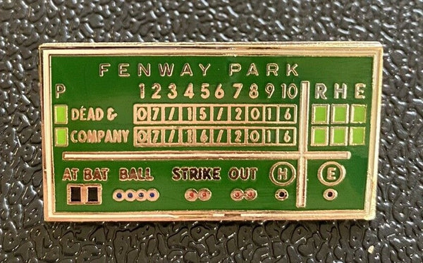 Dead &amp; Company - Pin oficial del Boston Fenway Park 2016