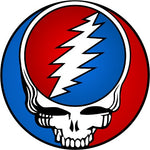 Grateful Dead - Giant Steal Your Face Logo Sticker - Stickers