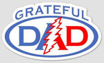 Grateful Dead - Grateful Dad Bumper Sticker