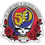 Grateful Dead - 50Th Anniversary Logo Sticker - Sticker