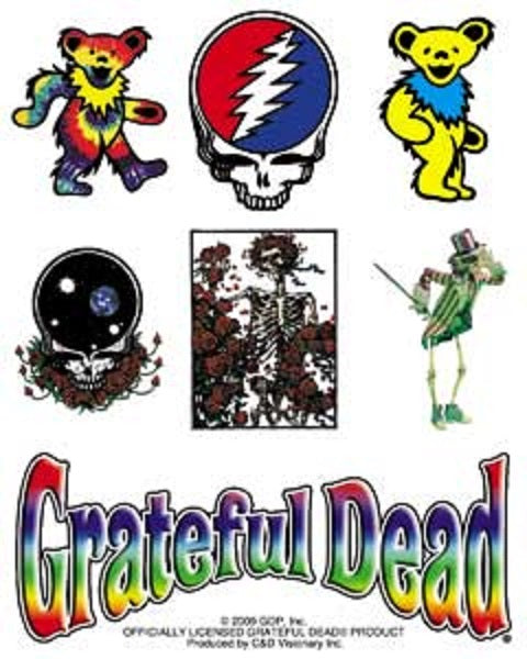 Grateful Dead - Icon Sticker Sheet Set