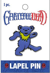 Grateful Dead - Blue Dancing Bear Lapel Pin