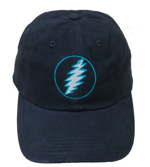 Grateful Dead - Turquoise Lightning Bolt Hat
