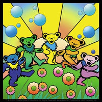 Grateful Dead - Dancing Bear Utopia Sticker