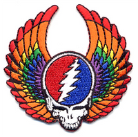Grateful Dead - Flying Skull Embroidered Patch