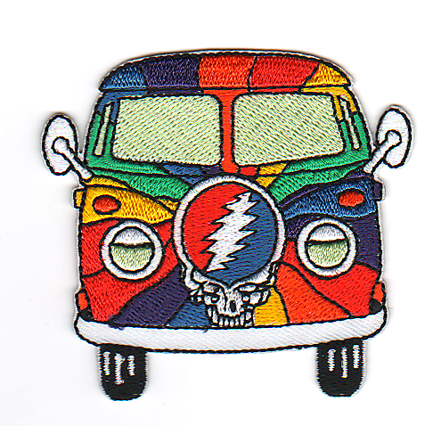 Grateful Dead -  VW Bus Embroidered Patch