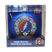 Grateful Dead - SYF 100 mm Glass Disc Holiday Ornament