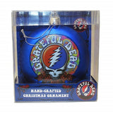 Grateful Dead - SYF 100 mm Glass Disc Holiday Ornament