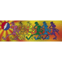 Grateful Dead - Dancing Skeletons Glitter Sticker - Sticker