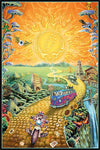 Grateful Dead - Golden Road Poster