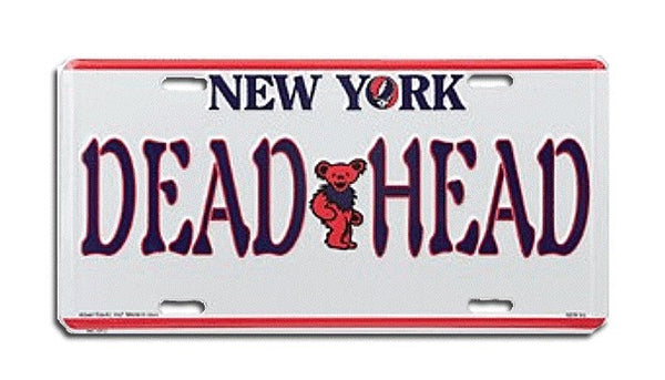 Grateful Dead - New York Deadheads License Plate - Misc.