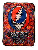 Grateful Dead - Psychedelic SYF Fleece Throw Blanket