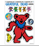 Grateful Dead - Oso bailarín rojo Pegatina