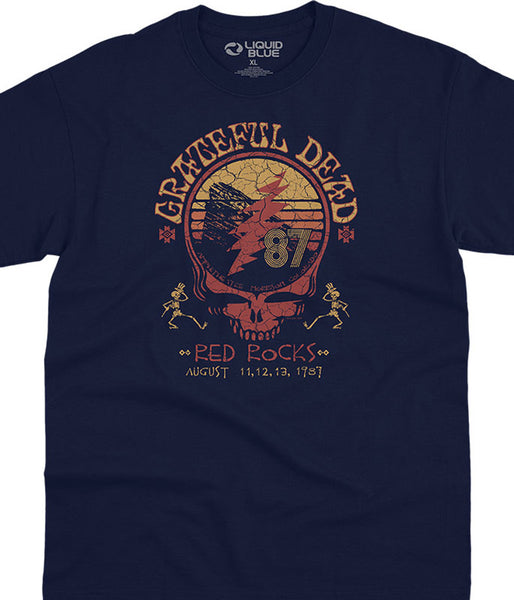 Grateful Dead - Camiseta Red Rocks 1987