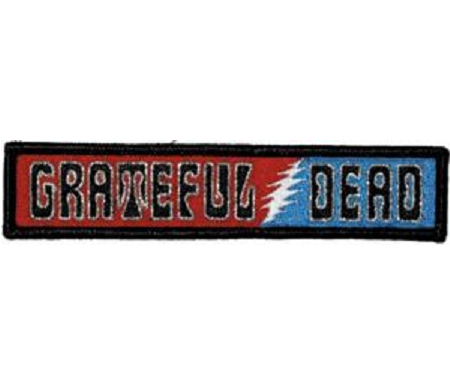 Grateful Dead - Parche bordado con el logo de los años 60
