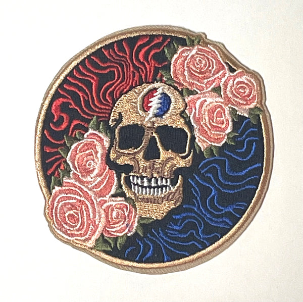 Grateful Dead - Skull Roses Patch