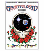 Grateful Dead - Espacia tu cara Pegatina