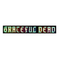 Grateful Dead - Stained Glass Sticker
