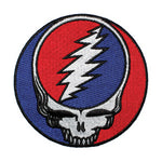 Grateful Dead - Steal Your Face 3 1/2" Iron On Patch