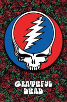 Grateful Dead - Steal Your Face Roses Poster