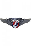 Grateful Dead - Syf Steal Your Face Rockwings Pin - Housewares