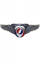 Grateful Dead - Syf Steal Your Face Rockwings Pin - Housewares