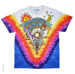 Grateful Dead - Camiseta con teñido anudado de la gira de verano '92