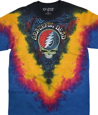 Grateful Dead - Camiseta SYF Ripple Tie Dye