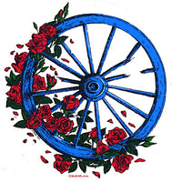 Grateful Dead - The Broken Wheel Sticker - Stickers