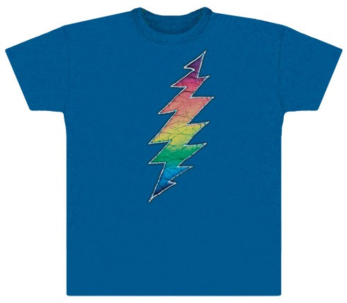 Grateful Dead - Tie Dye Lightning Bolt T-Shirt