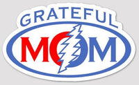 Grateful Dead - Grateful Mom Bumper Sticker Decorative Stickers Gratefuldeadshop.com 