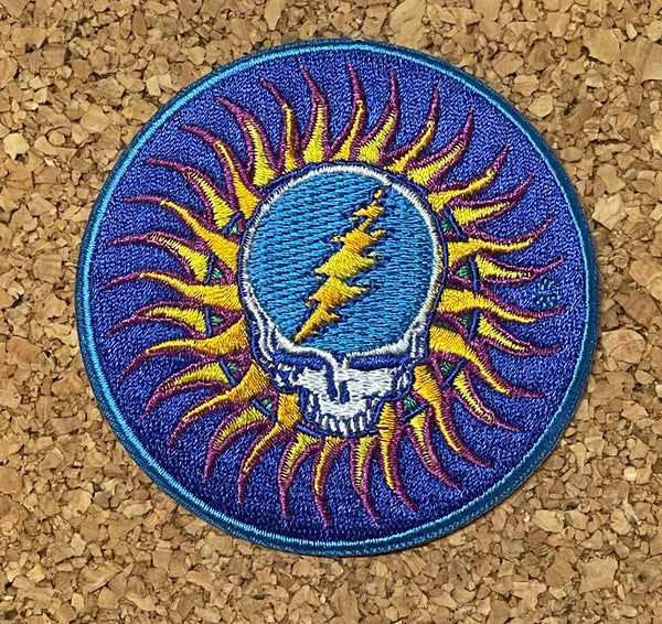 Grateful Dead - Steal Your Face Sun Embroidered Patch