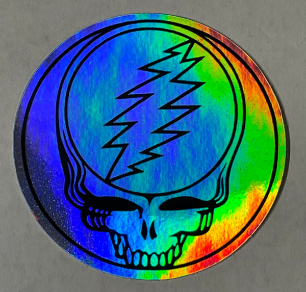 Grateful Dead Steal Your Face & Logo Round Sticker