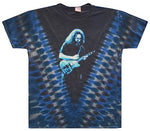 Jerry García - Camiseta con efecto tie-dye de guitarra Wolf de 1978