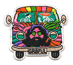 Jerry García - Parche de autobús Jerry VW