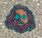 Jerry Garcia - Pop Art Face Iron On Patch